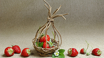 Strawberry, , , Background HD wallpaper