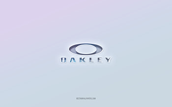 Oakley logo, cut out 3d text, white background, Oakley 3d logo, Oakley emblem, Oakley, embossed logo, Oakley 3d emblem HD wallpaper