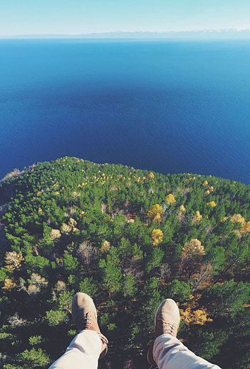 Nature, Water, View From Above, Lake, Forest, Overview, Review, Earth, Land HD phone wallpaper