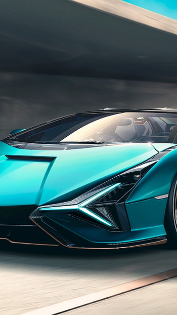 Lamborghini Sian, Styish Car, stylish car HD phone wallpaper