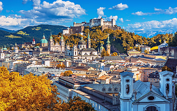 Hohensalzburg Fortress, Festungsberg Salzburg, High Salzburg Fortress, Cityscape HD wallpaper