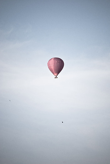 Sky, Minimalism, Balloon HD phone wallpaper