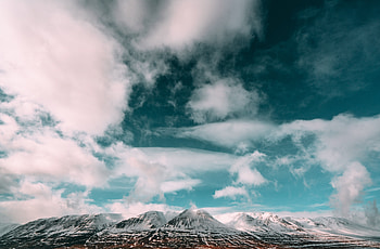 Nature, Sky, Mountains, Clouds, Iceland HD wallpaper