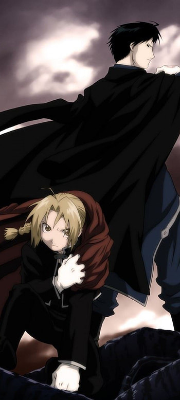 Fullmetal Alchemist, Roy Mustang, Edward Elric, Smart HD phone wallpaper