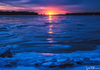 Bright Winter, winter, colorful, beauty, bright, snow, nature, sky, ice, ocean HD wallpaper