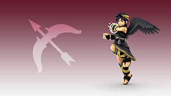 Dark Pit , Antagonistic rival, Shadowy counterpart, Fierce competition HD wallpaper