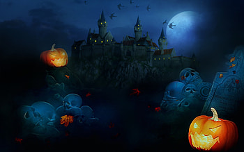 Related 3d halloween scary HD wallpaper