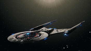 Crossfield class beauty shots, Star Trek Online, Striking starships, Impressive design HD wallpaper