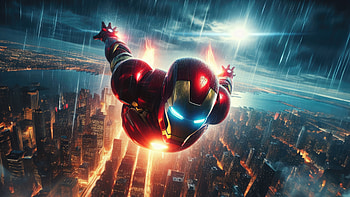 Iron Man The Legacy Continues, iron-man, superheroes, artwork, digital-art, ai, deviantart HD wallpaper