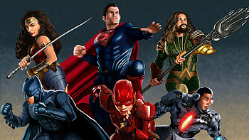 Justice League, , Superheroes, Team HD wallpaper