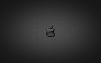 Black Apple HD wallpaper
