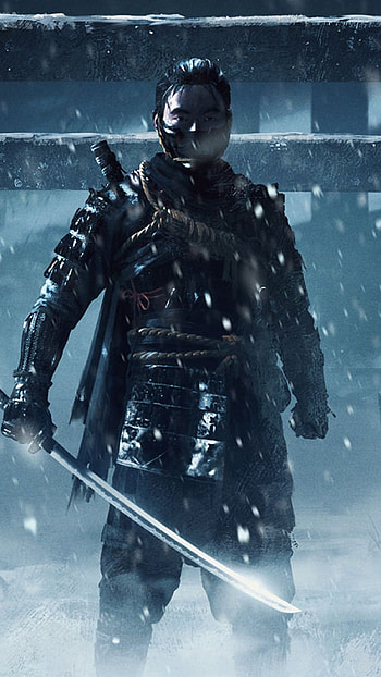 ghost of tsushima, sword HD phone wallpaper