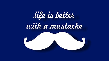 Mustache , Ultra quality, Multi-display support, Tablet and smart compatibility HD wallpaper