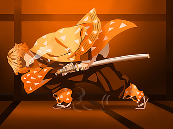 Zenitsu Agatsuma, Zenitsu Agatsuma, Anime, Demon Slayer: Kimetsu no Yaiba HD wallpaper