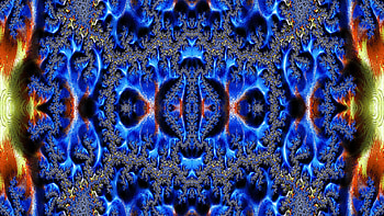 Trippy Psychedelic Fractal, trippy, psychedelic, aesthetic, pattern, Abstract, fractal HD wallpaper