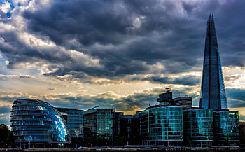 The Shard, London city, England, Thousand wonders HD wallpaper