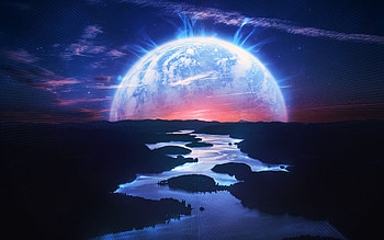 Dark River Digital Art , artist, artwork, digital-art HD wallpaper