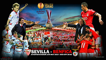 SEVILLA - BENFICA EUROPA LEAGUE FINAL 2014, Ivan Rakitic, laliga, champions league , Jorge Jesus, Europa League , Europa League Final , SL BENFICA, Benfica, adidas, Sevilla , Benfica , juventus, lima, Sevilla, Europa League Final 2014 Torino HD wallpaper