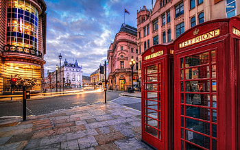 British heritage, London red bus, Double-decker, Iconic landmarks HD wallpaper