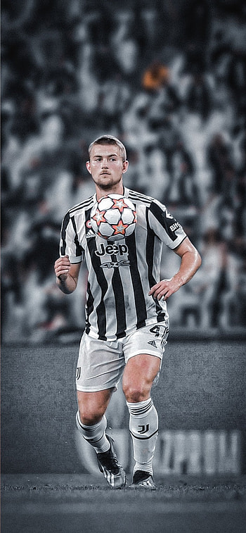 De ligt, sports uniform, soccer, juventus, ucl HD phone wallpaper