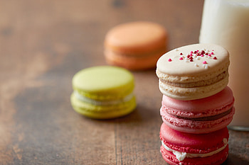 Food, Desert, Multicolored, Motley, Cake, Macaroni, Pasta HD wallpaper