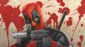 Deadpool With Guns , deadpool, artwork, artist, digital-art, behance HD wallpaper