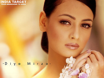 diya mirza, lady, eyes, face, models, people HD wallpaper