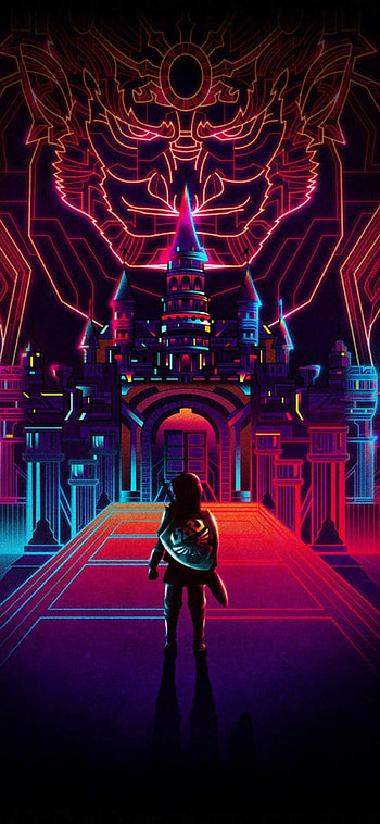 Legend of Zelda, Thrilling battles, Stunning landscapes, Heroic journey HD phone wallpaper