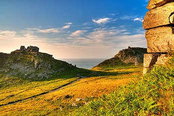 Nature, Grass, Sky, r, Exmoor, Somerset HD wallpaper