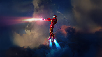 Fearless Iron Man, iron-man, superheroes, artwork, art, digital-art HD wallpaper