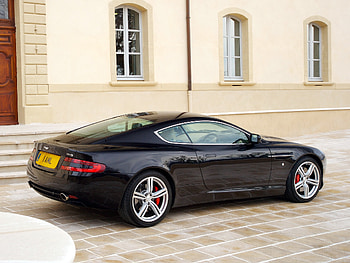 Sports, Auto, Aston Martin, Cars, Building, Side View, Style, Db9, 2006 HD wallpaper