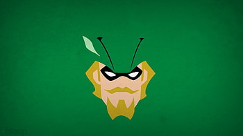 Green Arrow Minimalism Resolution HD wallpaper