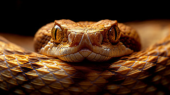 Hypnotic Serpent Gaze, snake HD wallpaper