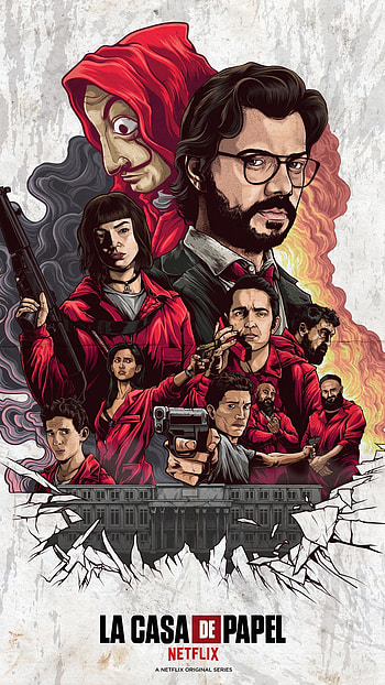 Money Heist, la casa de papel netflix HD phone wallpaper