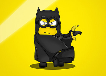 Bat Minion, batman, minions, artwork, artist, digital-art, deviantart HD wallpaper