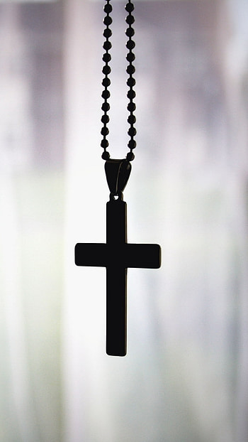 cross, pendant, chain, faith, christianity, orthodoxy HD phone wallpaper