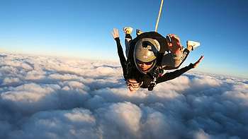 Tandem, Parachuting HD wallpaper