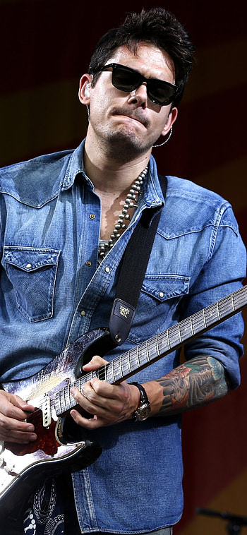 John Mayer, , Posted by, Sarah Cunningham HD phone wallpaper