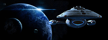 ... dual monitor star trek afari ... HD wallpaper