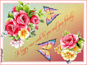 HAPPY NEW WEEK, COMMENT, WEEK, CARD, HAPPY HD wallpaper
