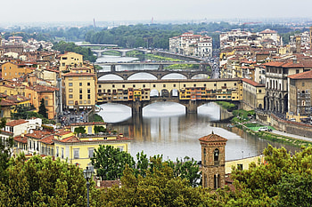 Ponte Vecchio, Florence, Beautiful cities, Italy travel HD wallpaper