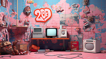 Y 2000 Style, retro, y, man made, room HD wallpaper
