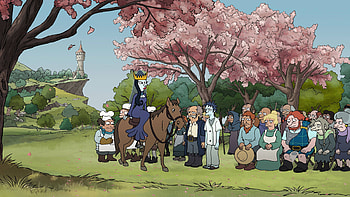 Disenchantment, screengrab, Attendees, Medieval setting HD wallpaper
