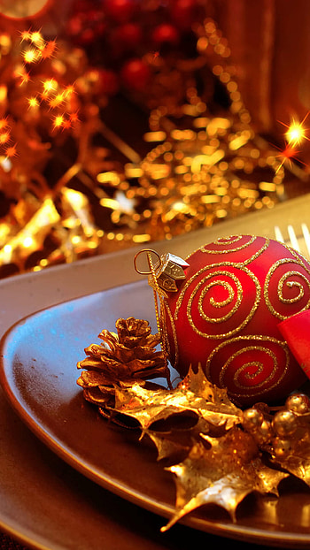 Christmas, Festive season, Joy and cheer, Ornamented trees HD phone wallpaper