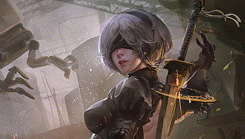 2b Nier Automata 2020, nier-automata, 2020-games, games, artstation HD wallpaper