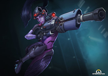 Widowmaker Overwatch Fanart, widowmaker, overwatch, games, artwork, artist, digital-art, artstation HD wallpaper