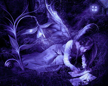 Dear diary, fairy, book, fantasy, magical, cabin, nights, diary HD wallpaper