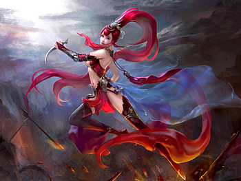 BEAUTIFUL WARRIOR, game, sword, warrior, beauty HD wallpaper