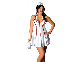 Nurse, lady, costume, , beautiful HD wallpaper
