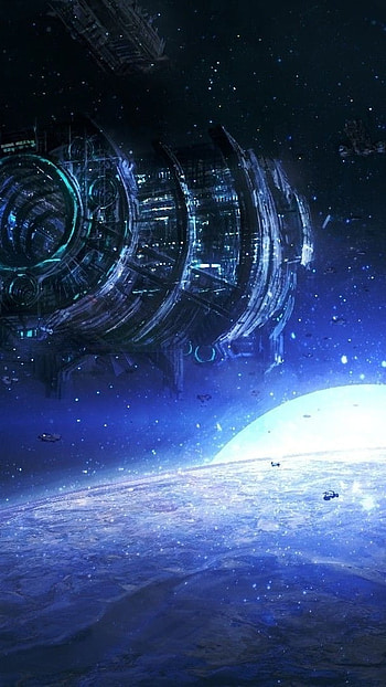 Astic, Spaceship, Earth HD phone wallpaper